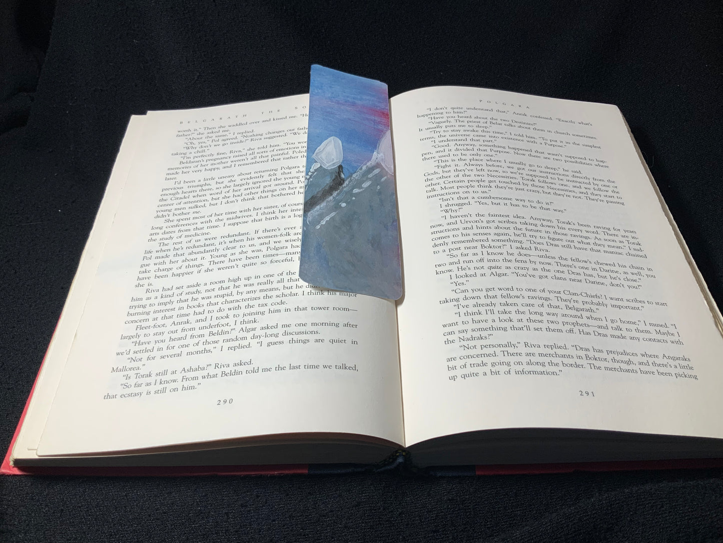 Snowy Mountains Bookmark