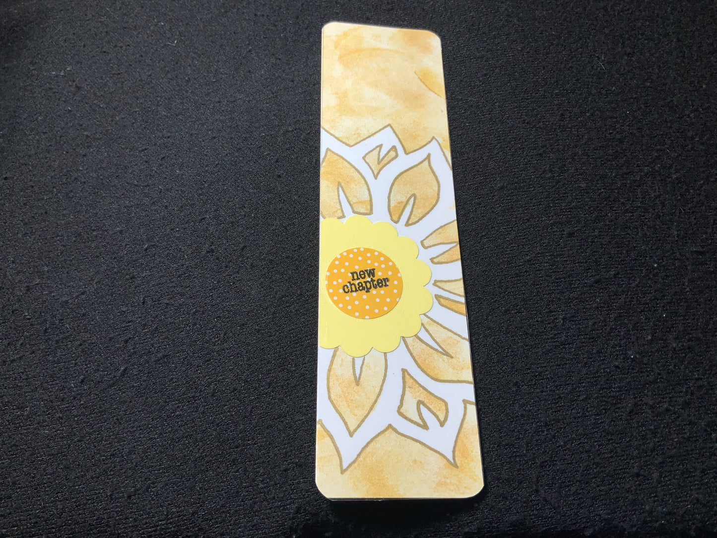 New Chapter Flower Bookmark