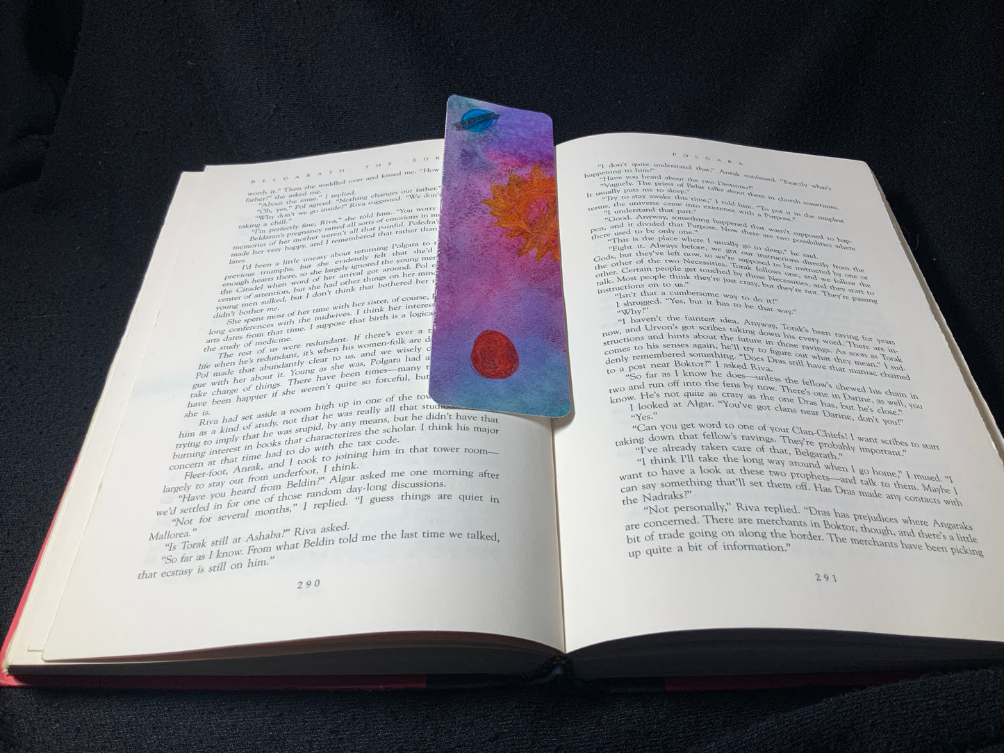 Planets in Space Bookmark 1