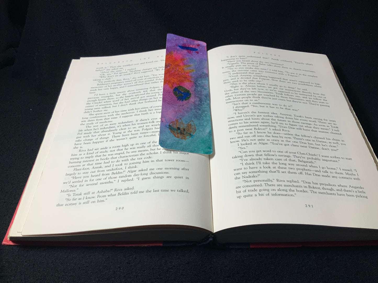 Planets in Space Bookmark 2