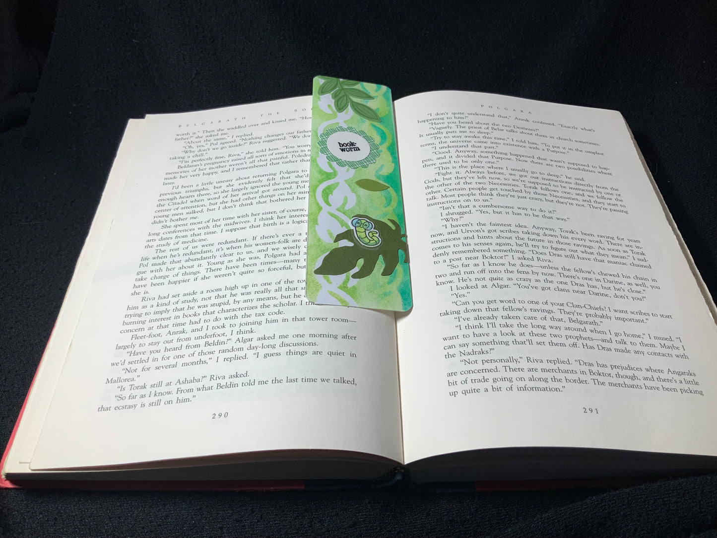 Bookworm Bookmark