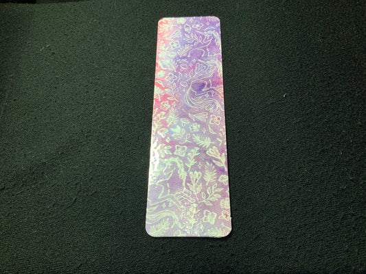 Watercolor Unicorn Bookmark: Pink & Purple 1